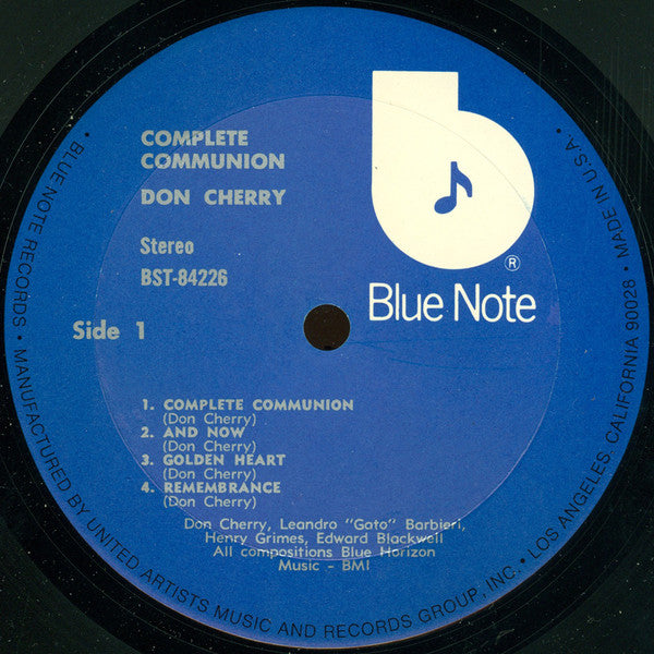 Don Cherry : Complete Communion (LP, Album, RE)