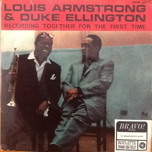 Louis Armstrong And Duke Ellington : Recording Together For The First Time (7", EP)