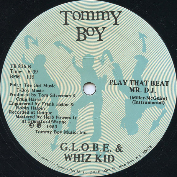 G.L.O.B.E. & Whiz Kid : Play That Beat Mr. D.J. (12", RE)