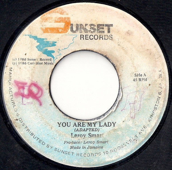 Leroy Smart : You Are My Lady (7")