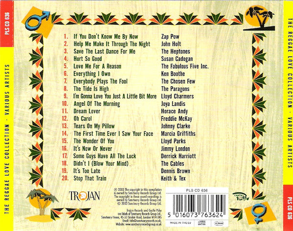 Various : The Reggae Love Collection (CD, Comp)