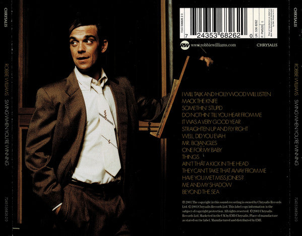 Robbie Williams : Swing When You're Winning (CD, Album, EMI)