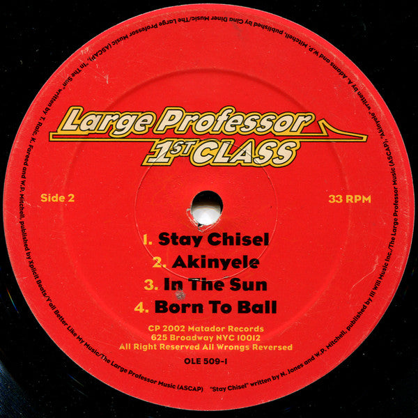 Large Professor : 1st Class (2xLP, Album)