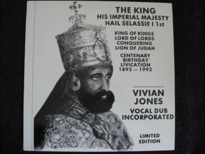 Vivian Jones & Vocal Dub Incorporated : The King (CD, Album)
