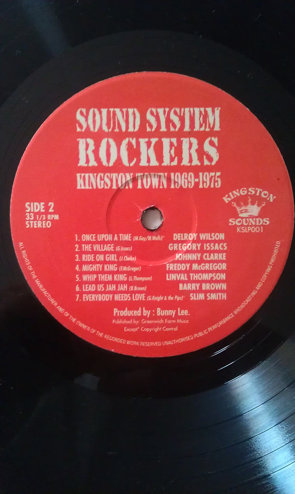 Various : Sound System Rockers Kingston Town 1969-1975 (LP, Comp)