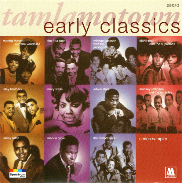 Various : Tamla Motown Early Classics (CD, Comp)