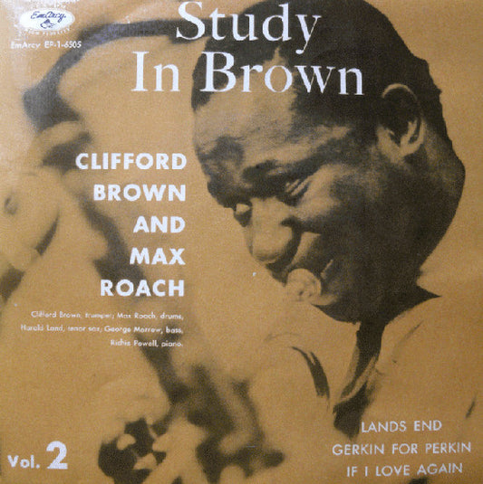 Clifford Brown And Max Roach : Study In Brown Vol.2 (7", EP)