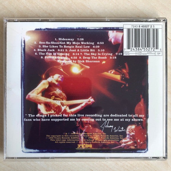 Johnny Winter : Live In NYC '97 (CD, Album)
