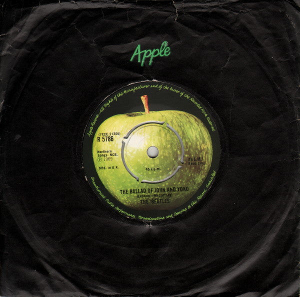The Beatles : The Ballad Of John And Yoko (7", Single)