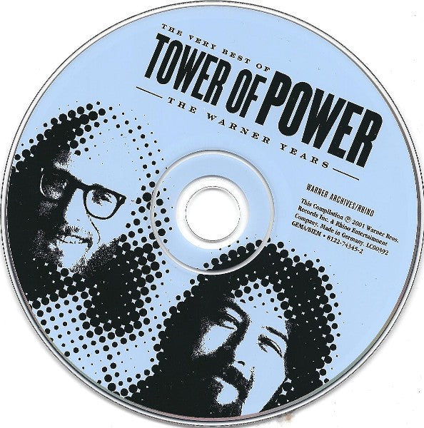 Tower Of Power : The Very Best Of Tower Of Power - The Warner Years (CD, Comp)