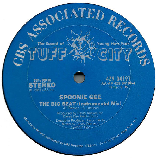 Spoonie Gee : The Big Beat (12")