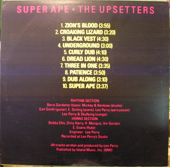 The Upsetters : Super Ape (LP, Album, RP)