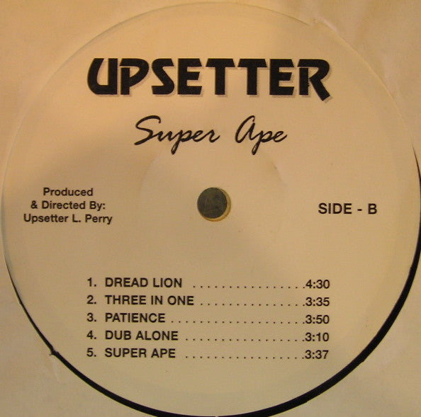 The Upsetters : Super Ape (LP, Album, RP)