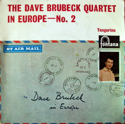 The Dave Brubeck Quartet : In Europe - No. 2 (7", EP)