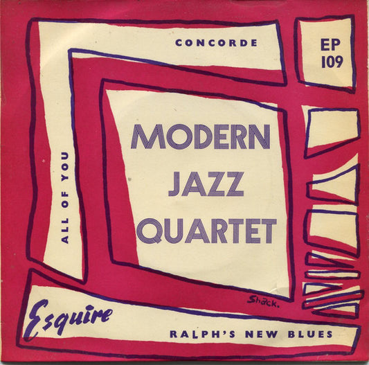 The Modern Jazz Quartet : Concorde (7", EP)
