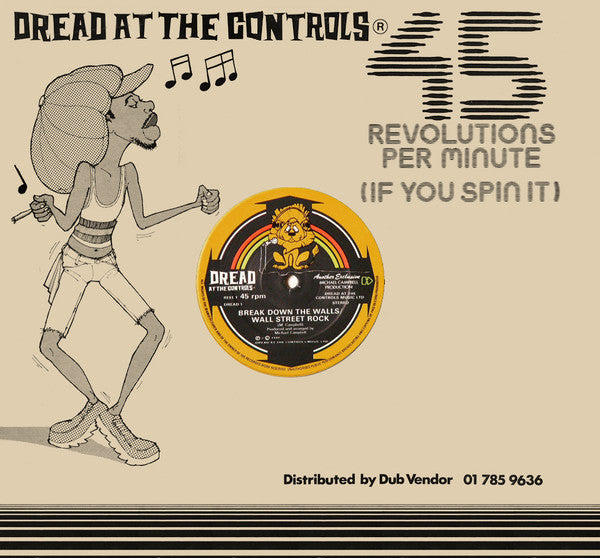 Mikey Dread : Break Down The Walls / The Jumping Master (12")