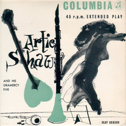 Artie Shaw And His Gramercy Five : The Pied Piper Theme / Dancing In The Dark (7", EP)