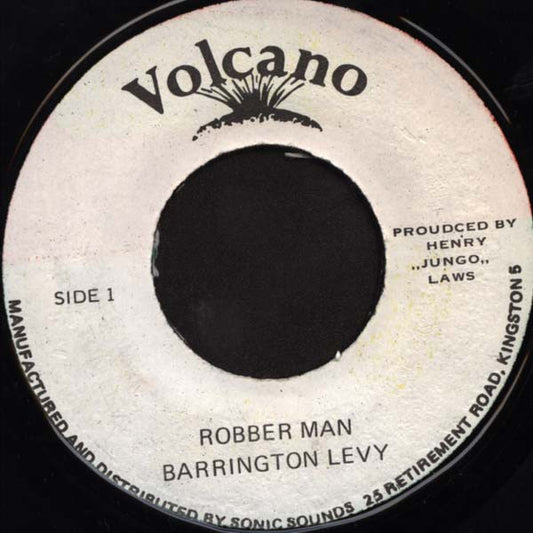 Barrington Levy : Robber Man (7")