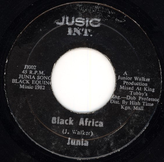 Junia Walker : Black Africa (7")