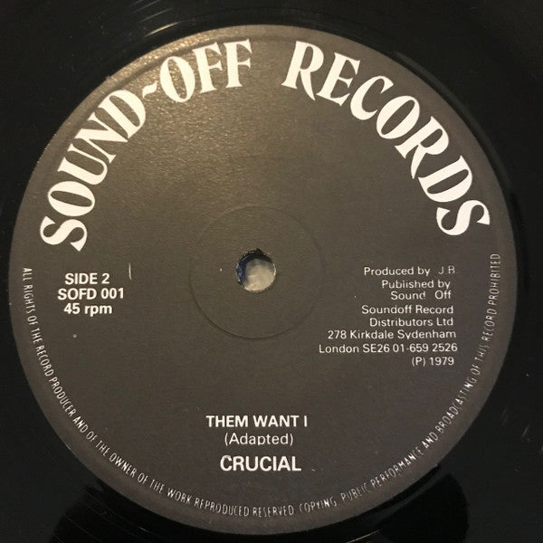 Tabby* & Prince Lamont / Crucial (4) : Takes A Miracle / Them Want I (12")