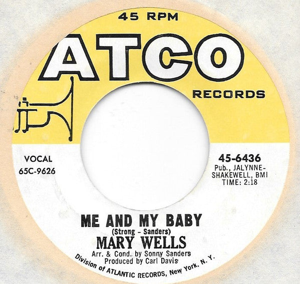 Mary Wells : Fancy Free (7", Single)