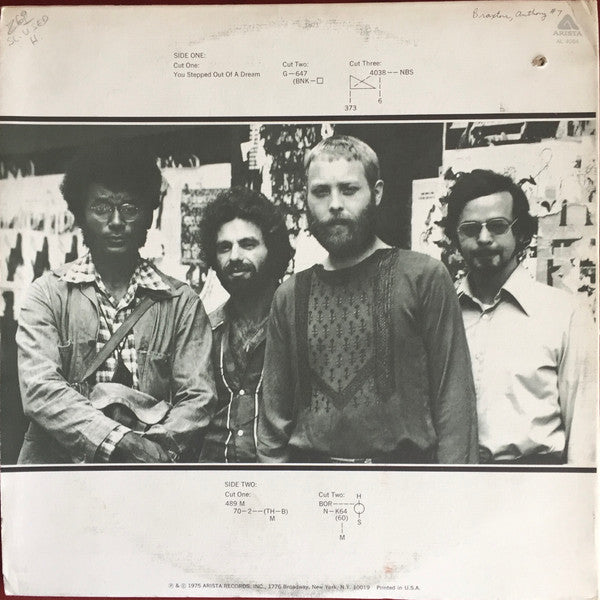 Anthony Braxton : Five Pieces 1975 (LP, Album, Promo)