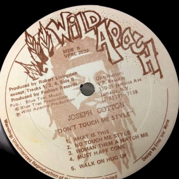 Joseph Cotton : No Touch The Style (LP, Album)