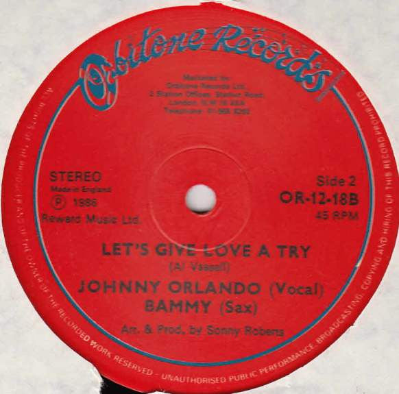 Johnny Orlando : Let's Give Love A Try (12")