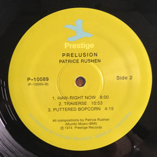 Patrice Rushen : Prelusion (LP, Album, RE)