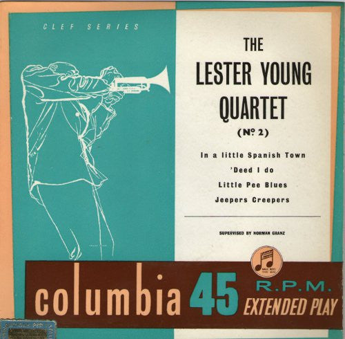 Lester Young Quartet : Lester Young Quartet (N° 2) (7", EP)