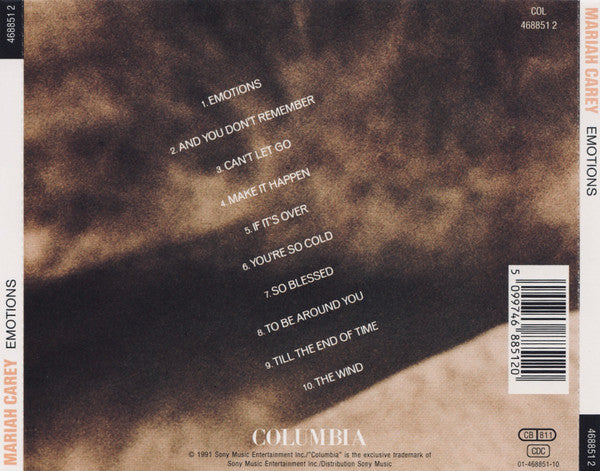 Mariah Carey : Emotions (CD, Album)