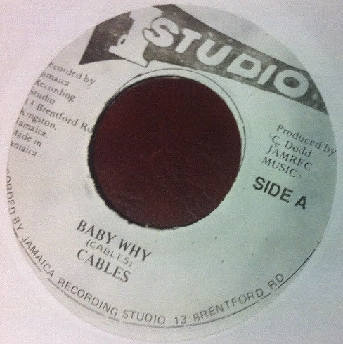 The Cables : Baby Why (7", RP)