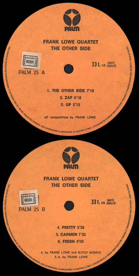 Frank Lowe : The Other Side (LP, Album)