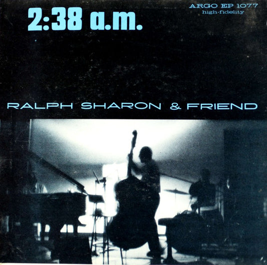 Ralph Sharon Quartet And Friend : 2:38 a.m. (7", EP)