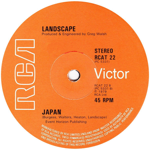 Landscape : Einstein A Go-Go (12")