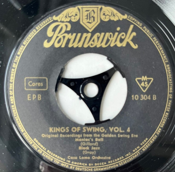 The Casa Loma Orchestra* : Kings Of Swing Vol. 4 (7", EP)