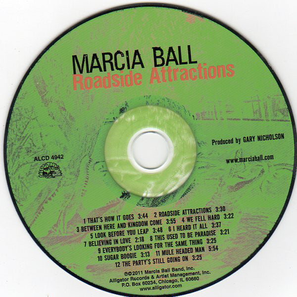 Marcia Ball : Roadside Attractions (CD, Album)