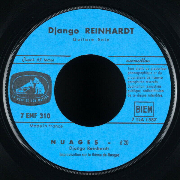 Django Reinhardt : Guitare Solo Inedits (7")