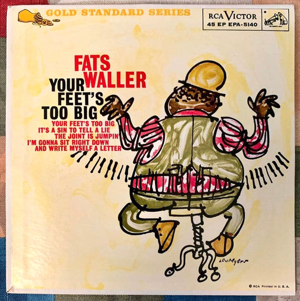 Fats Waller : Your Feets Too Big (7", EP)