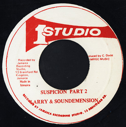 Larry Marshall : Suspicion (7", RP)