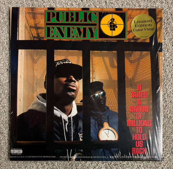 Public Enemy : It Takes A Nation Of Millions To Hold Us Back (LP, Album, Ltd, RE, Red)