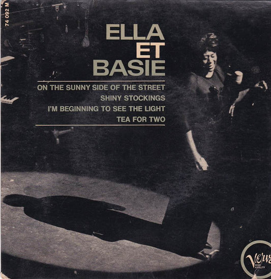 Ella Fitzgerald Et Count Basie : On The Sunny Side Of The Street (7", EP)