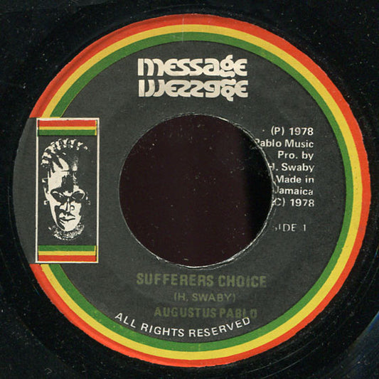 Augustus Pablo : Sufferers Choice (7")
