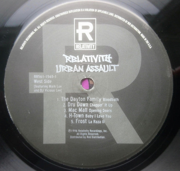 Various : Relativity Urban Assault (LP, Comp, Mixed)