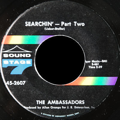 Soul Ambassadors : Searchin' - Part One / Searchin' - Part Two (7", Single)