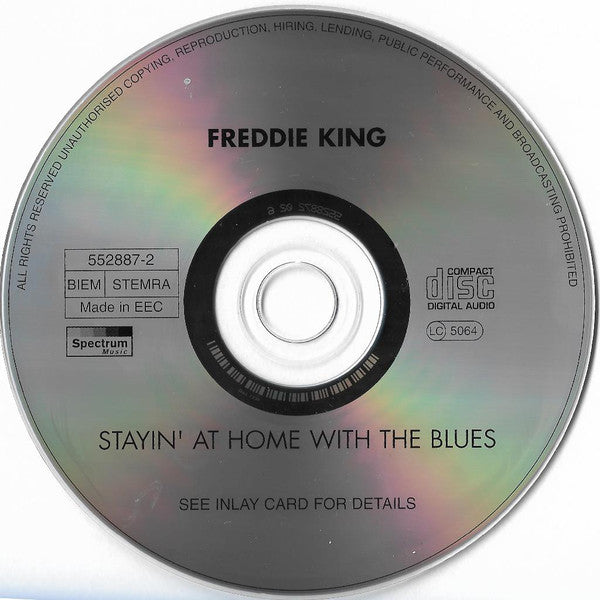 Freddie King : Stayin' Home With The Blues (CD, Comp)