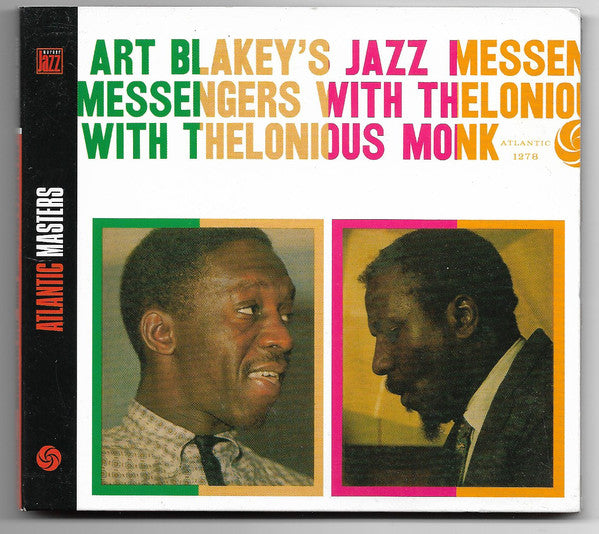 Art Blakey's Jazz Messengers* With Thelonious Monk : Art Blakey's Jazz Messengers With Thelonious Monk (CD, Album, RE, RM, Dig)