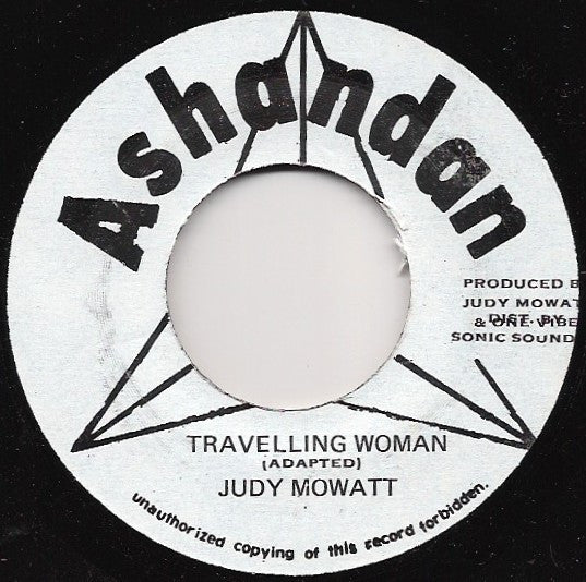 Judy Mowatt / The Roots Radics : Travelling Woman / Travelling Dub (7")