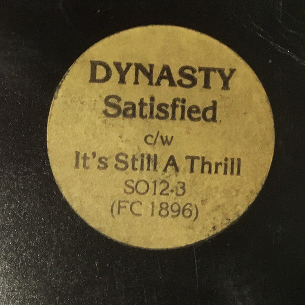 Dynasty : Satisfied (12")