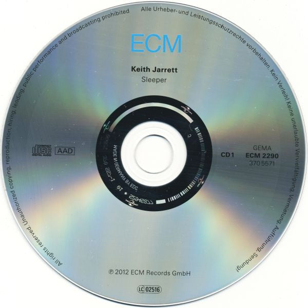 Keith Jarrett, Jan Garbarek, Palle Danielsson, Jon Christensen : Sleeper (Tokyo, April 16, 1979) (2xCD, Album)